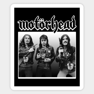 Motorhead Black White Magnet